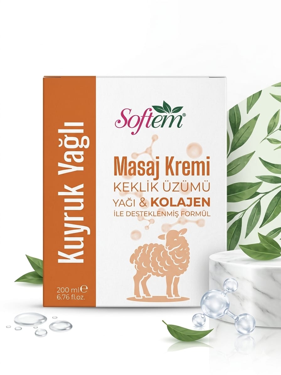 softem kuyruk yaĞli masaj kremİ 200 ml