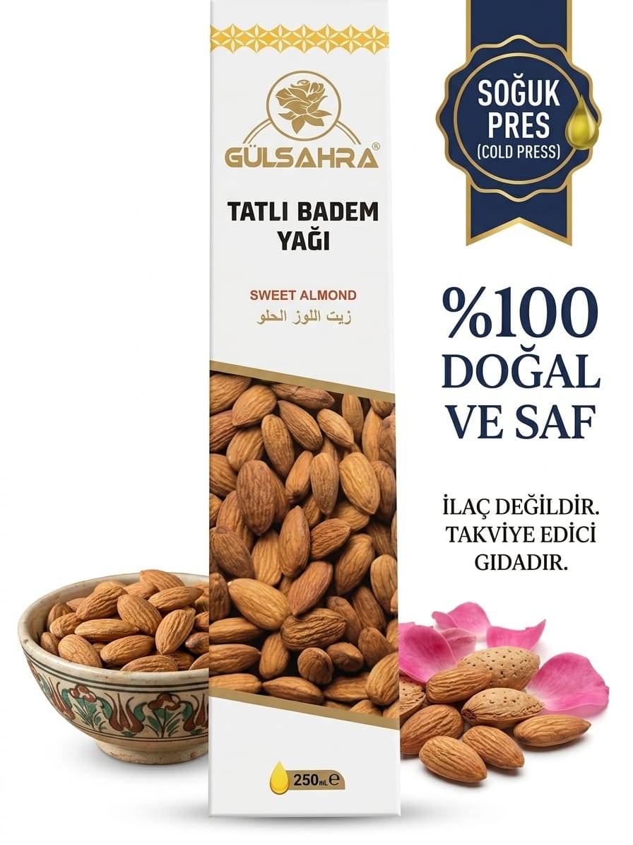 gÜlsahra tatli badem yaĞi 250 ml