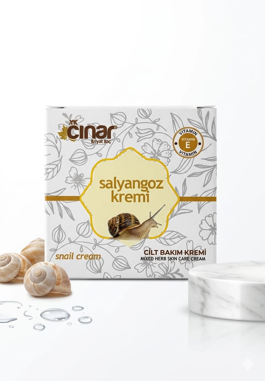 Çinar salyangoz kremİ 50 ml ( cİlt bakim kremİ)