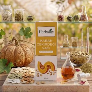 HERBALITY KABAK ÇEKİRDEĞİ YAĞI – 50 ML